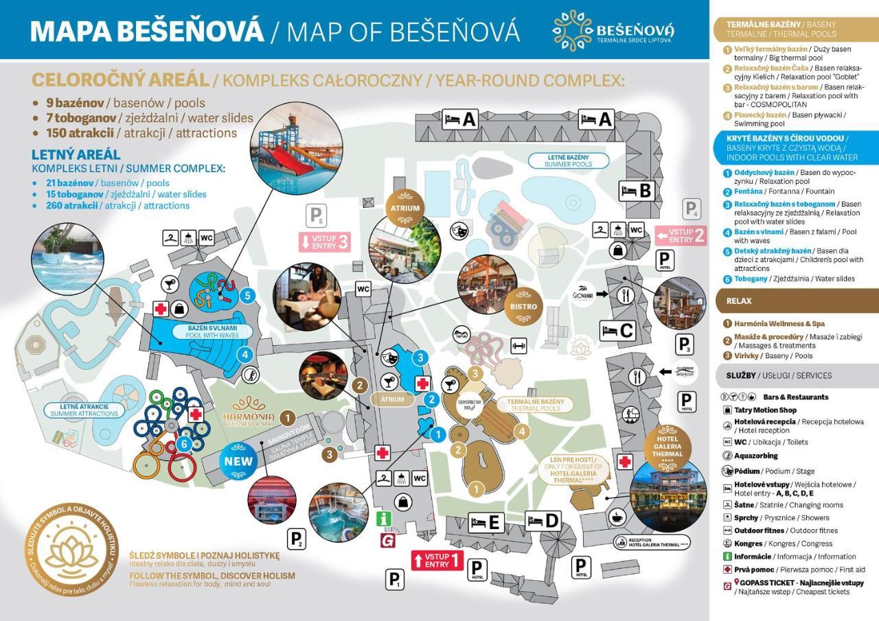 Apartman Aqua Bešeňová 외부 사진